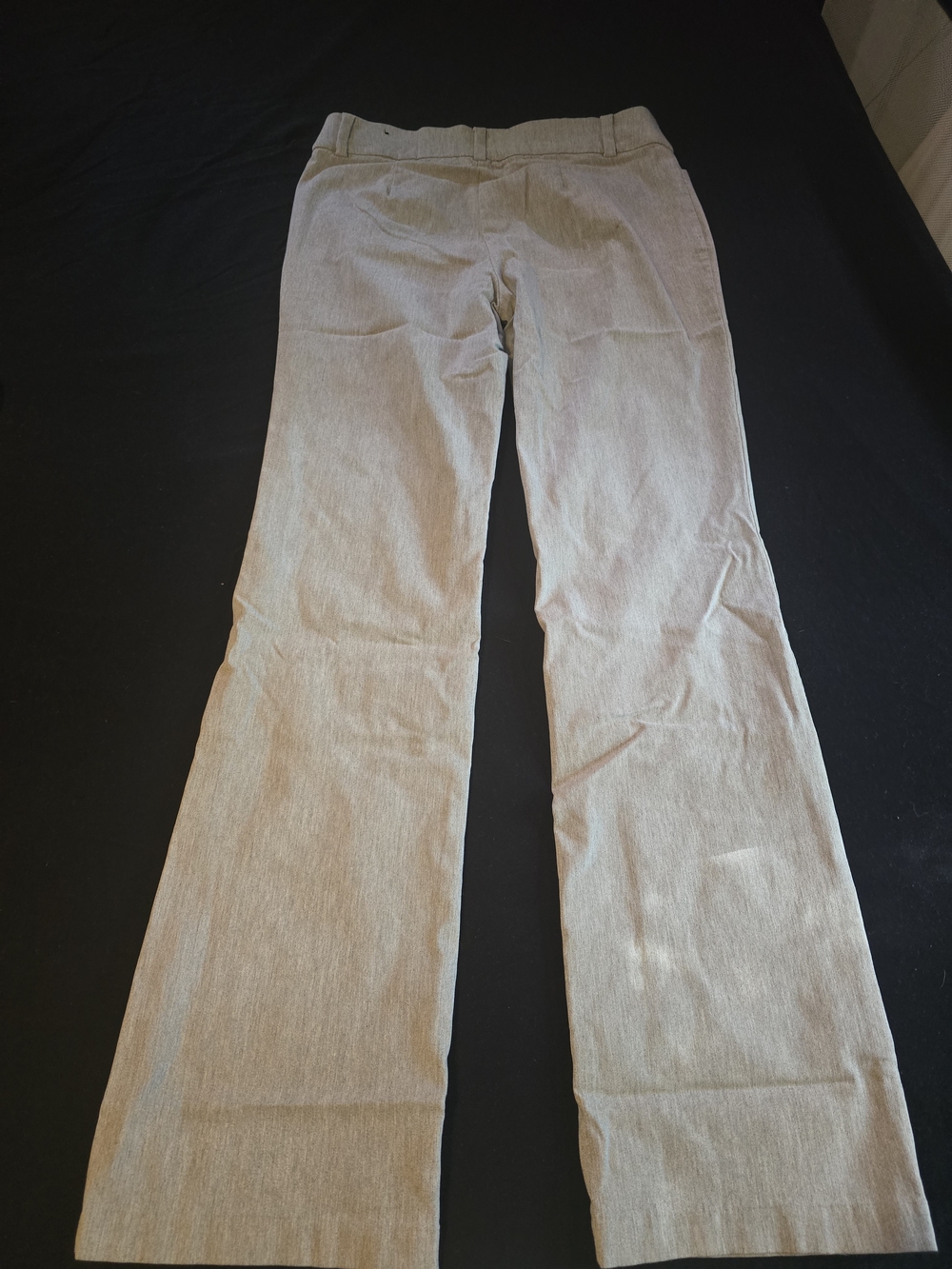 Maurices Light Gray Wide-Leg Pants